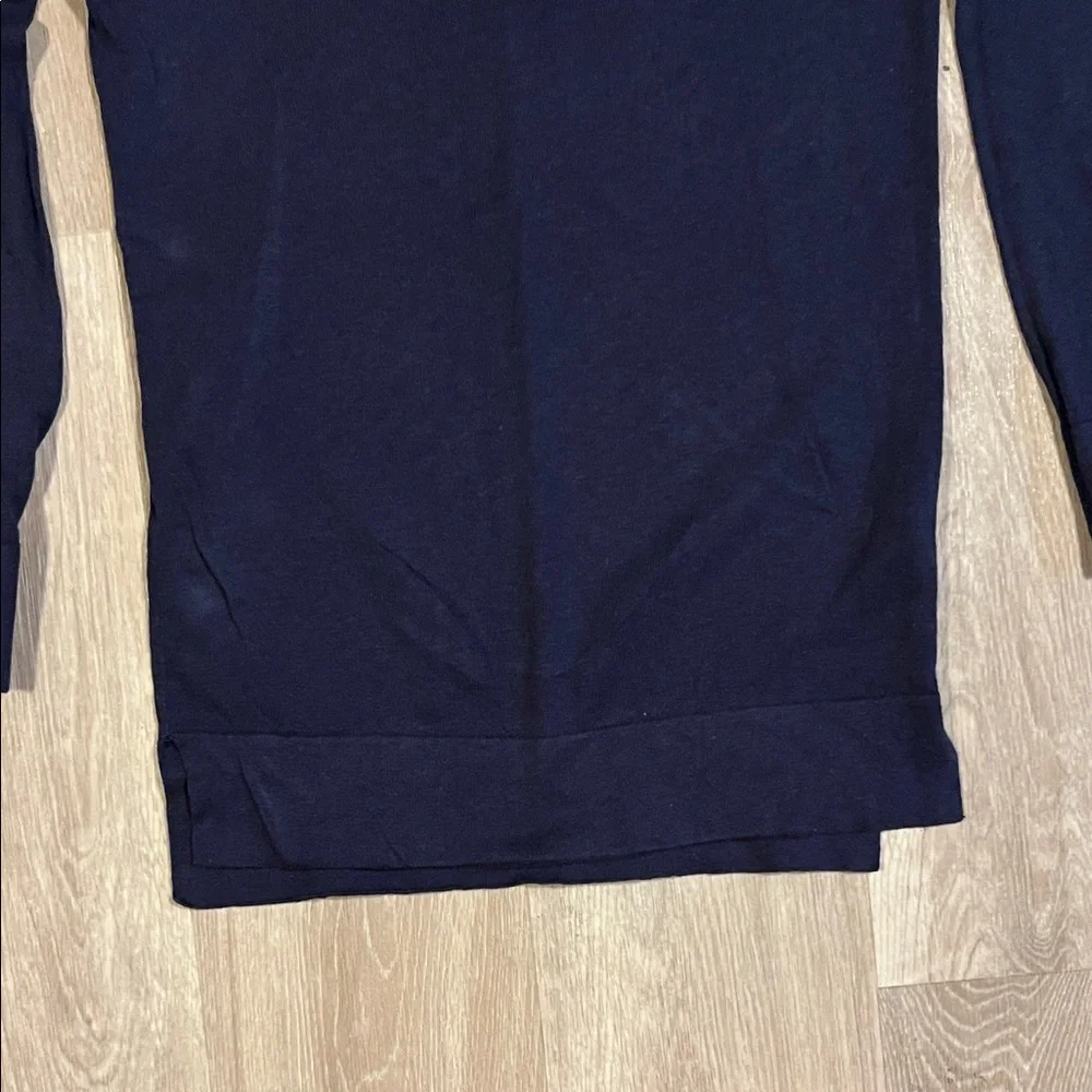 Polo by Ralph Lauren Men's Dark Blue V-Neck Sweater